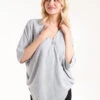 Heart Zip Front Top