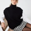 Dogtooth Mini Skirt