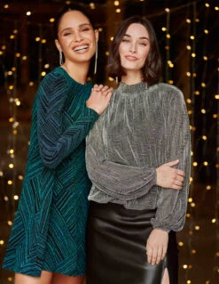 Puffball High Neck Top -Soft Dress Wear Sales Store BV222413061 1