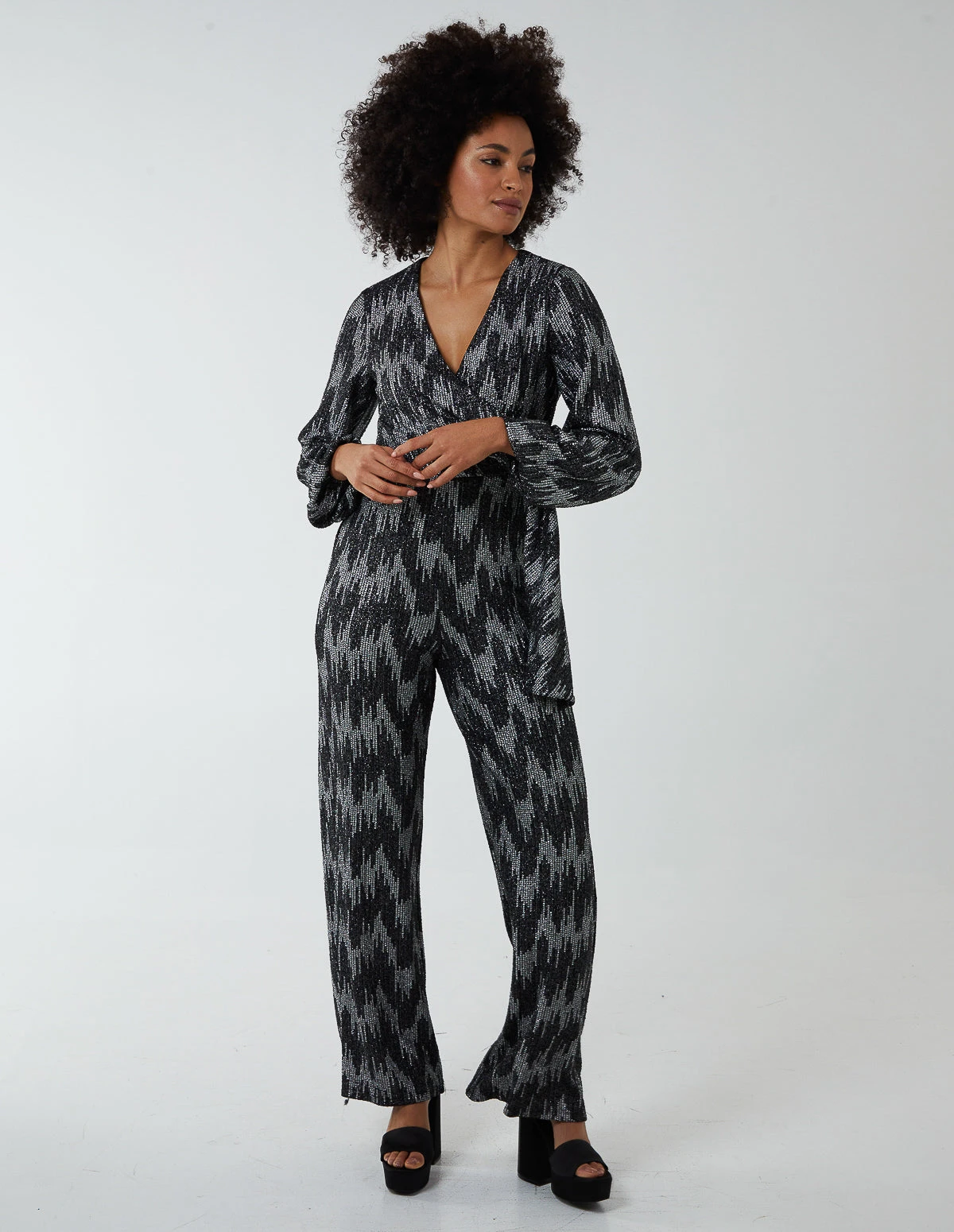 Wrap Tie Jumpsuit 2 Wrap Tie Jumpsuit - Image 2