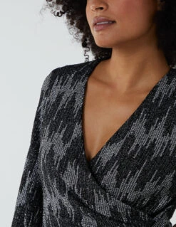 Wrap Tie Jumpsuit 9 Wrap Tie Jumpsuit -Soft Dress Wear Sales Store BV222415 BLACK 34