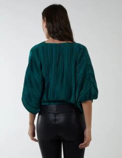 Oversized Batwing Top -Soft Dress Wear Sales Store BV222433 BOTTLEGREEN 375