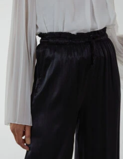Satin Wide Leg Trouser 6 Satin Wide Leg Trouser -Soft Dress Wear Sales Store BV2279 BLACK 78 1