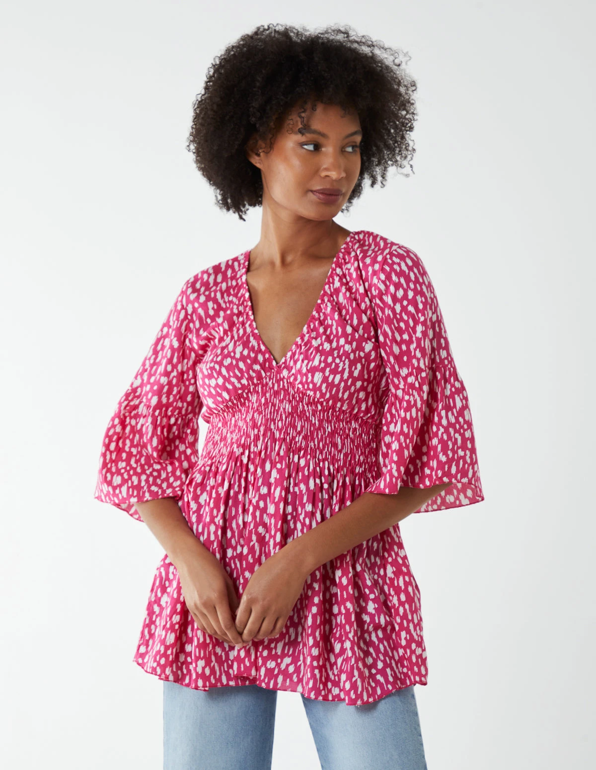 Shirred Bust Top 1 Shirred Bust Top