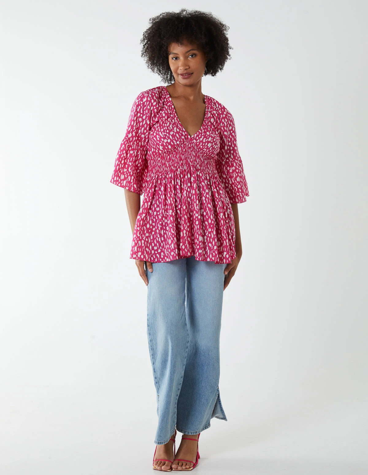 Shirred Bust Top 2 Shirred Bust Top - Image 2