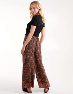 Wrap Trousers 7 Wrap Trousers -Soft Dress Wear Sales Store BV245203 RED200