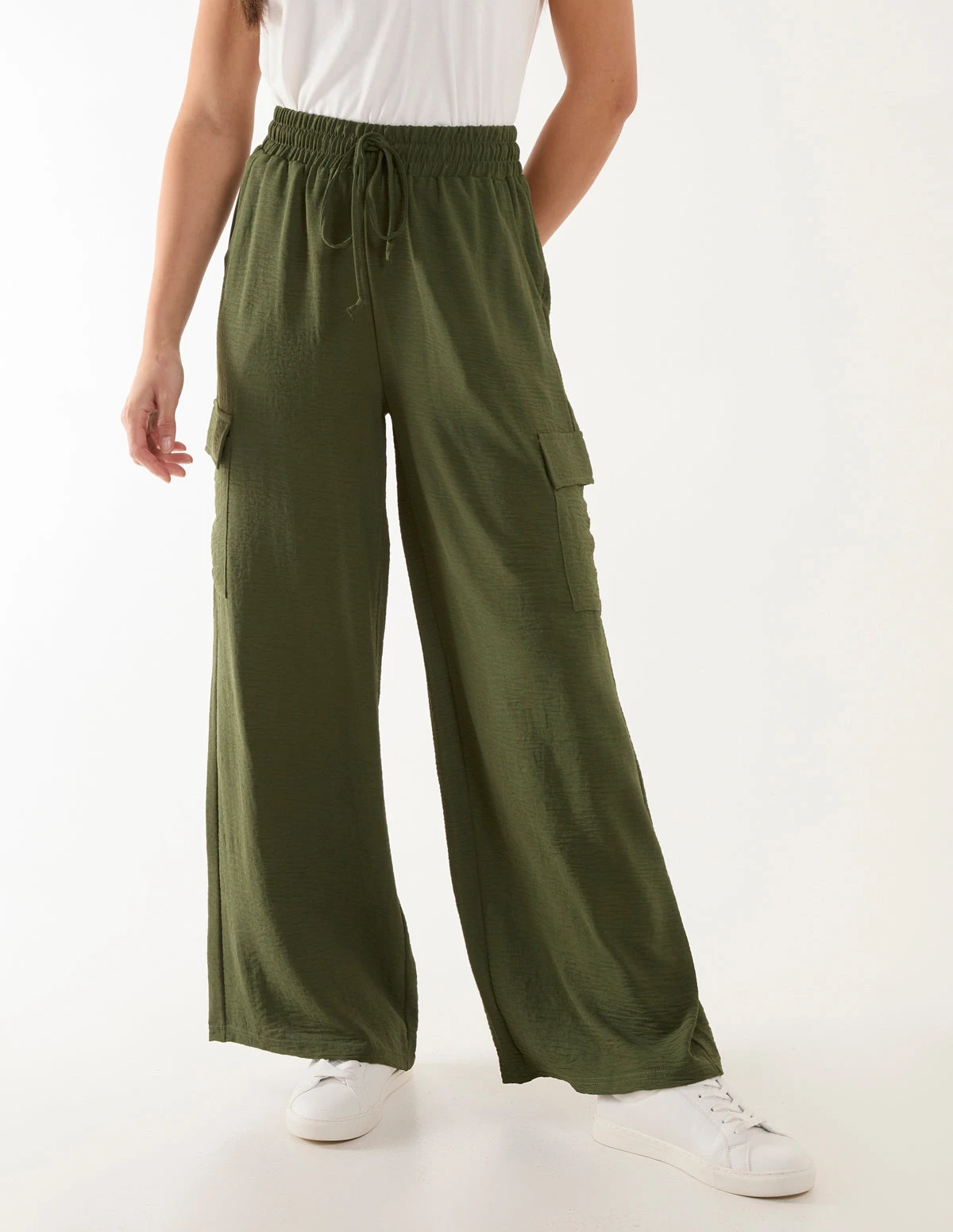 Wide Leg Combat Trouser 2 Wide Leg Combat Trouser - Image 2