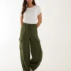 Wide Leg Combat Trouser