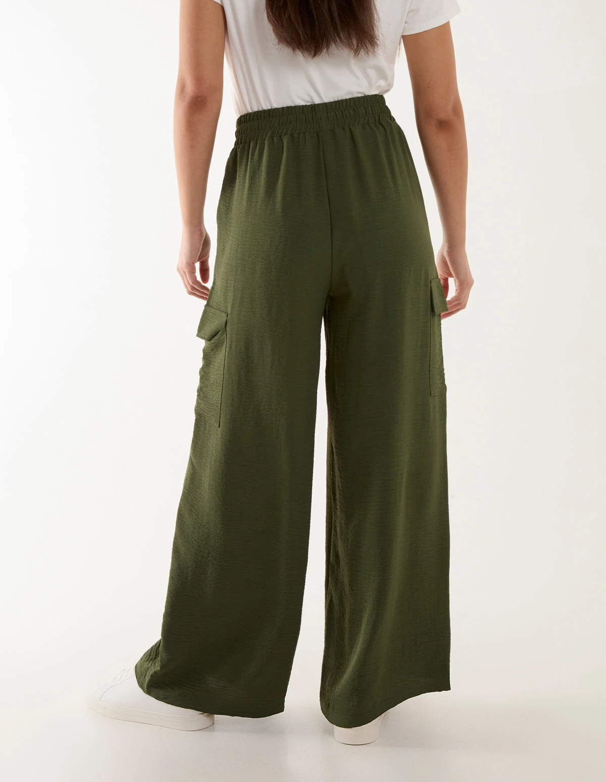 Wide Leg Combat Trouser 4 Wide Leg Combat Trouser - Image 4