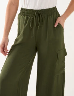 Wide Leg Combat Trouser 6 Wide Leg Combat Trouser -Soft Dress Wear Sales Store BV245208056 132727