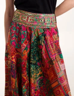 Embellished Extreme Wide Leg Trouser 6 Embellished Extreme Wide Leg Trouser -Soft Dress Wear Sales Store BV245211011 132320