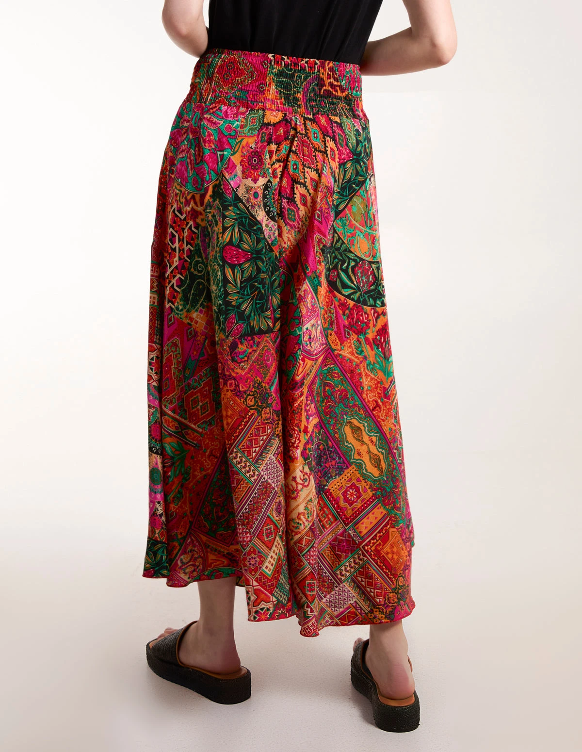 Embellished Extreme Wide Leg Trouser 4 Embellished Extreme Wide Leg Trouser - Image 4