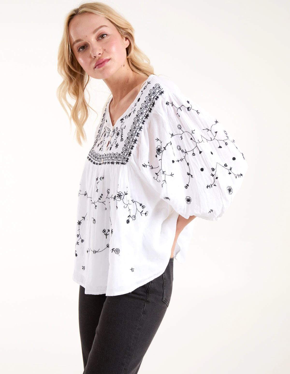 Embroidered All Over Blouse 1 Embroidered All Over Blouse