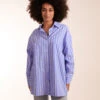 Oversized Pinstripe Shirt