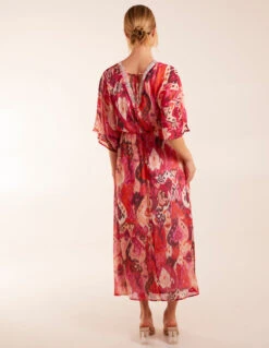 Embellished Neck V Front V Back Midi 7 Embellished Neck V Front V Back Midi -Soft Dress Wear Sales Store BV245906020 131769