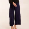 Wide Leg Pleated Trousers
