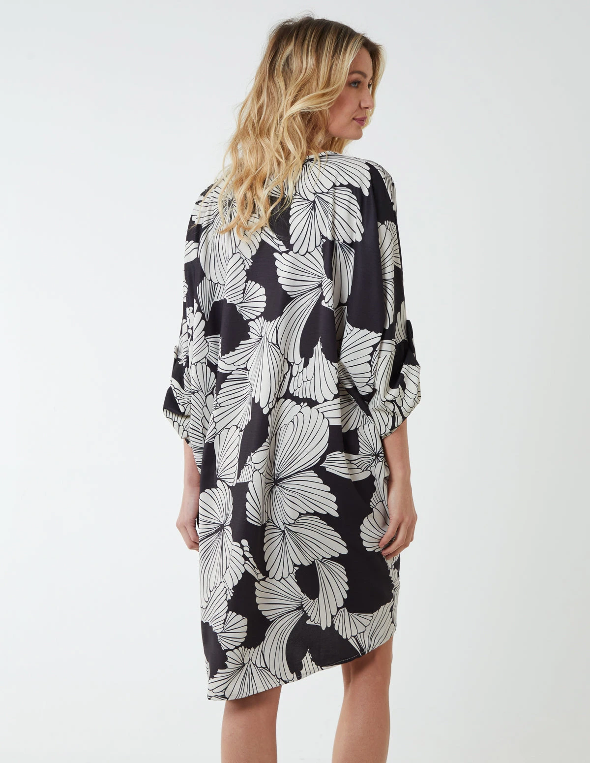 Twist Front Floral Print Tunic 4 Twist Front Floral Print Tunic - Image 4