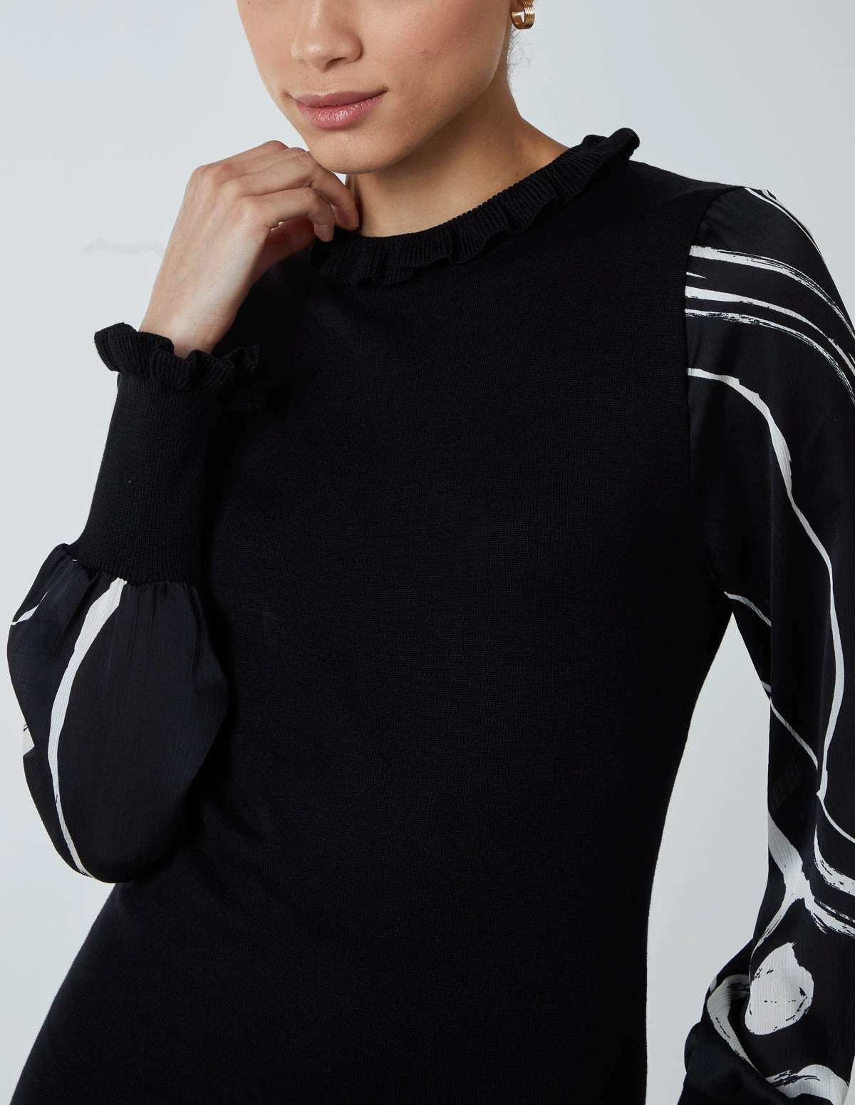 Marble Sleeve Dress 2 Marble Sleeve Dress - Image 2