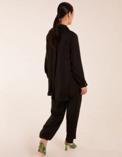 Long Sleeve Shirt & Wide Leg Trouser Set 19 Long Sleeve Shirt & Wide Leg Trouser Set -Soft Dress Wear Sales Store BV3061003 128967