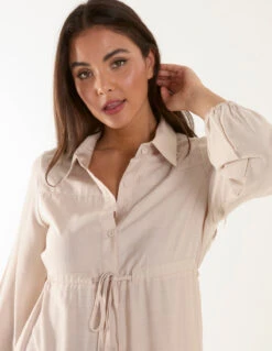 Belted Midi Dress -Soft Dress Wear Sales Store BV3089241 132799