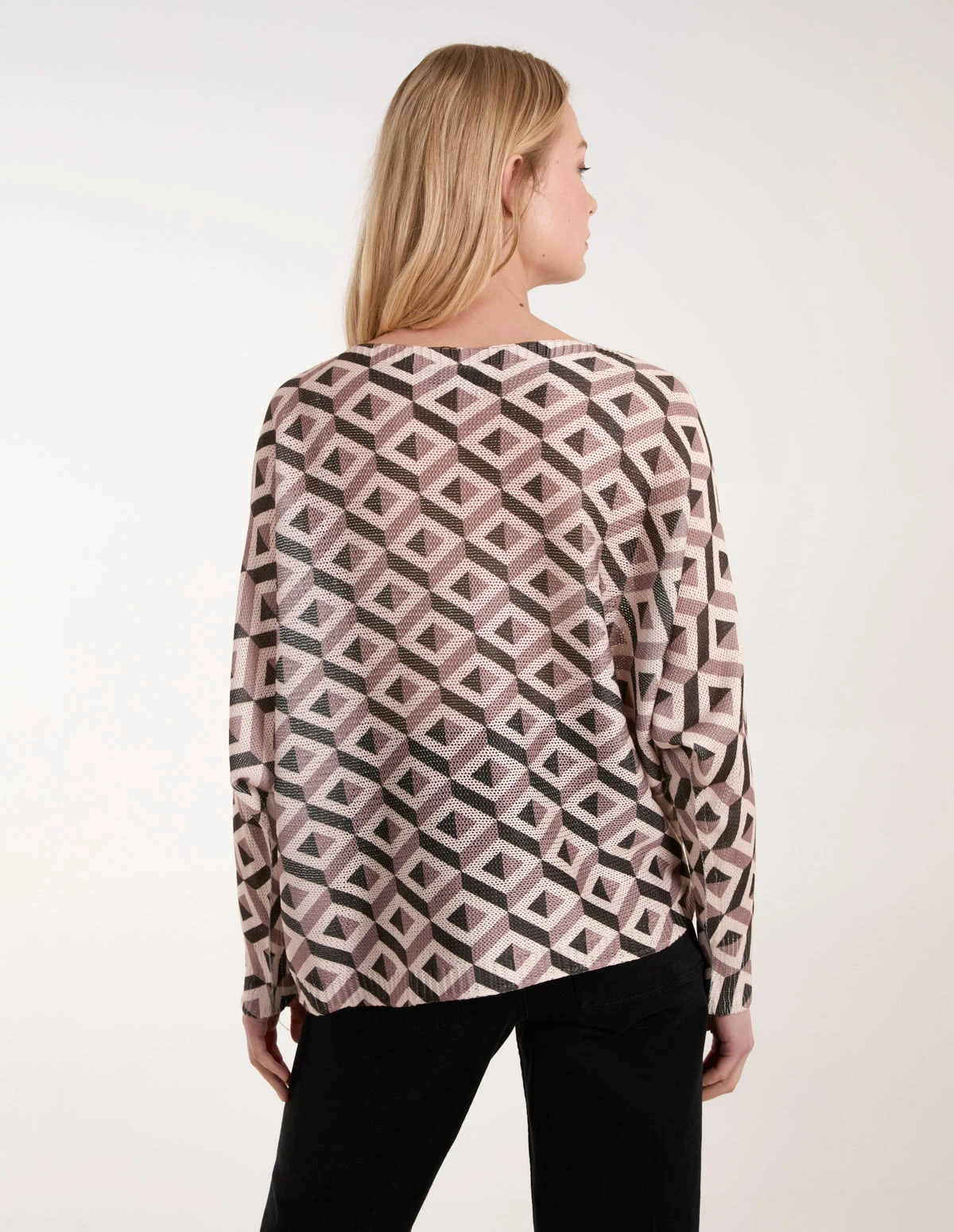 Geometric Print Top 4 Geometric Print Top - Image 4