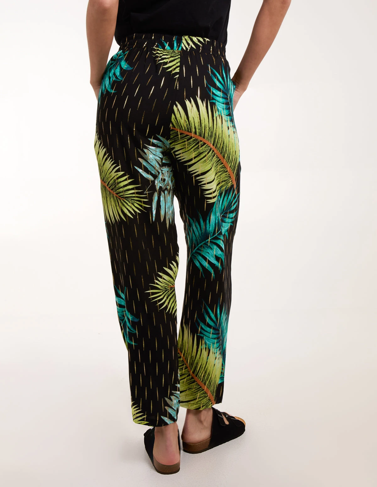 Palm Print Trousers 5 Palm Print Trousers - Image 5