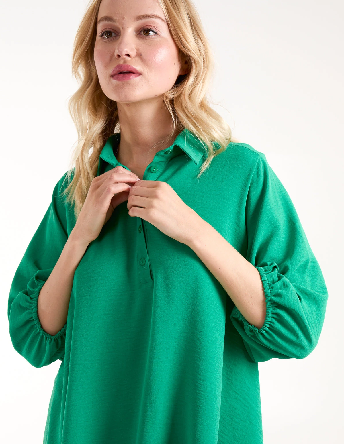 Batwing Shirt With 3/4 Sleeve 3 Batwing Shirt With 3/4 Sleeve - Image 3