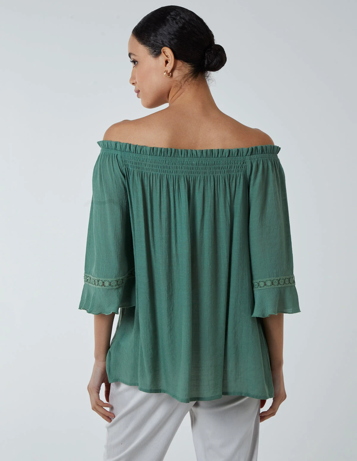 Bardot Tie Front Top 4 Bardot Tie Front Top - Image 4