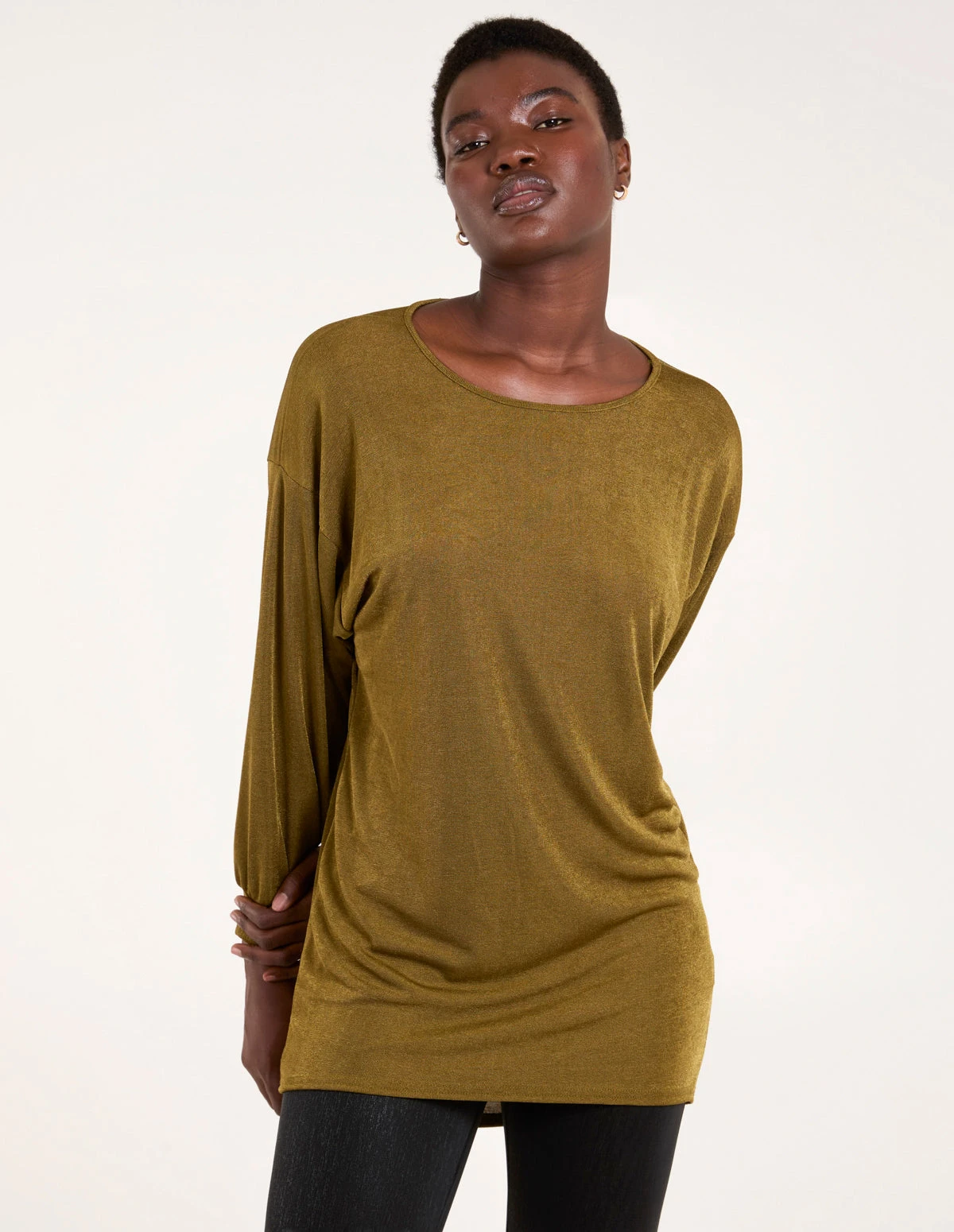 Mini Ribbed Hi-Low Tunic 1 Mini Ribbed Hi-Low Tunic
