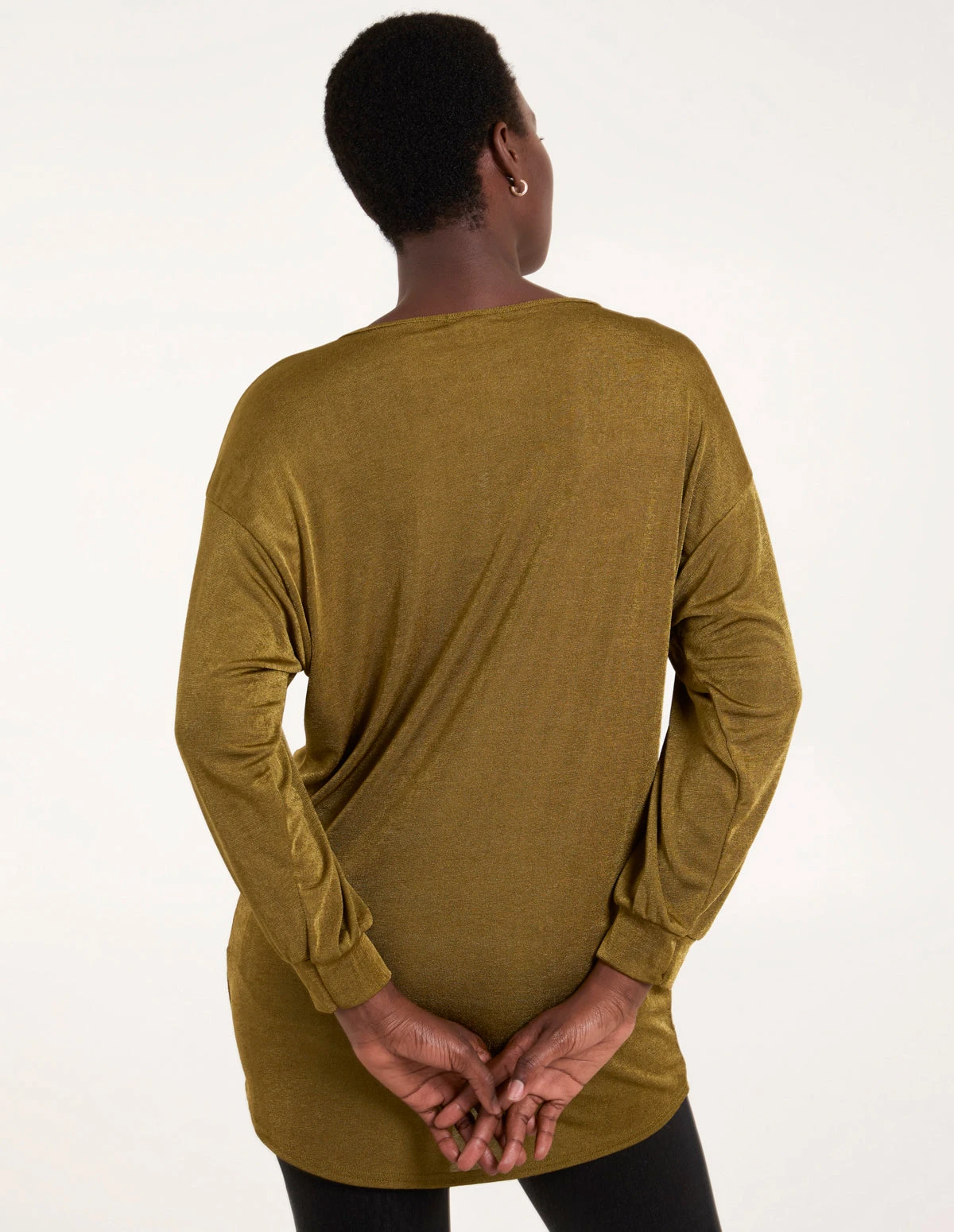 Mini Ribbed Hi-Low Tunic 4 Mini Ribbed Hi-Low Tunic - Image 4