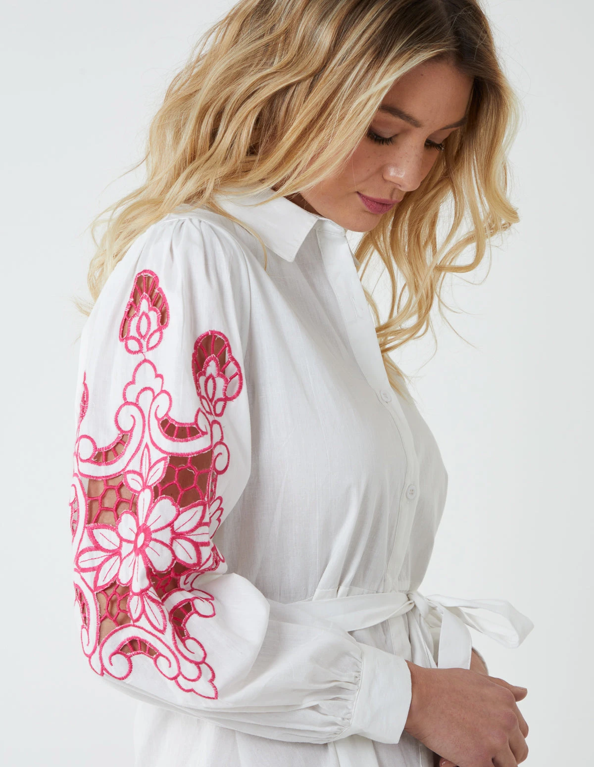 Embroidery Sleeve Cut Out Tunic 3 Embroidery Sleeve Cut Out Tunic - Image 3