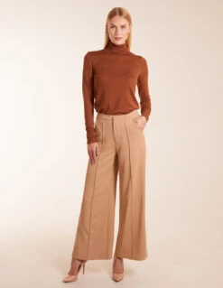 Roll Neck Jumper -Soft Dress Wear Sales Store aw23231 mocha66517