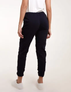 Zip Drawstring Trouser -Soft Dress Wear Sales Store bv245207 navy