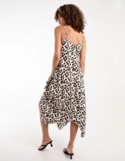 Animal Print Hanky Hem Dress 7 Animal Print Hanky Hem Dress -Soft Dress Wear Sales Store bv245965 animal 34543