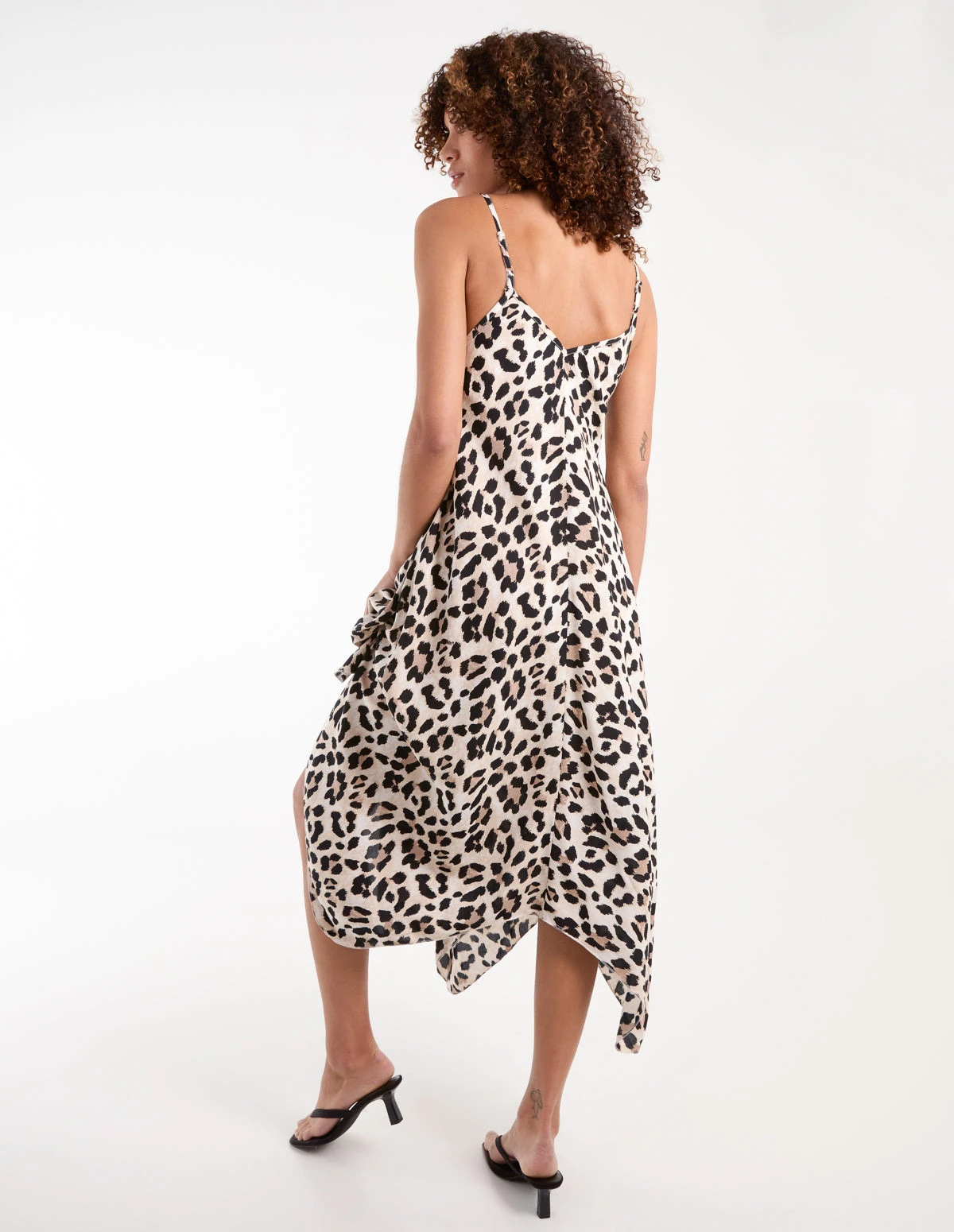 Animal Print Hanky Hem Dress 4 Animal Print Hanky Hem Dress - Image 4
