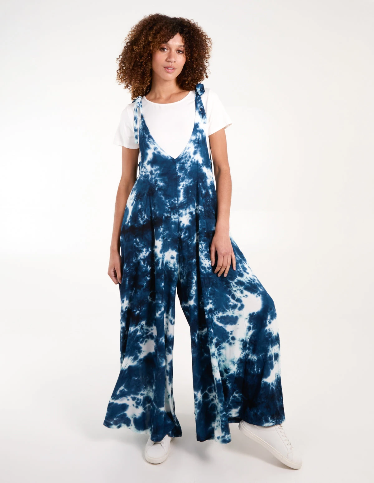 Tie Dye Wide Leg Jumpsuit 2 Tie Dye Wide Leg Jumpsuit - Image 2