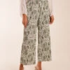 Paisley Wide Leg Trousers