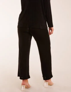 Acetate Trousers -Soft Dress Wear Sales Store bv3239it black 21802
