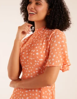 Fit & Flare Mini Dress 6 Fit & Flare Mini Dress -Soft Dress Wear Sales Store nl8844 coral6627