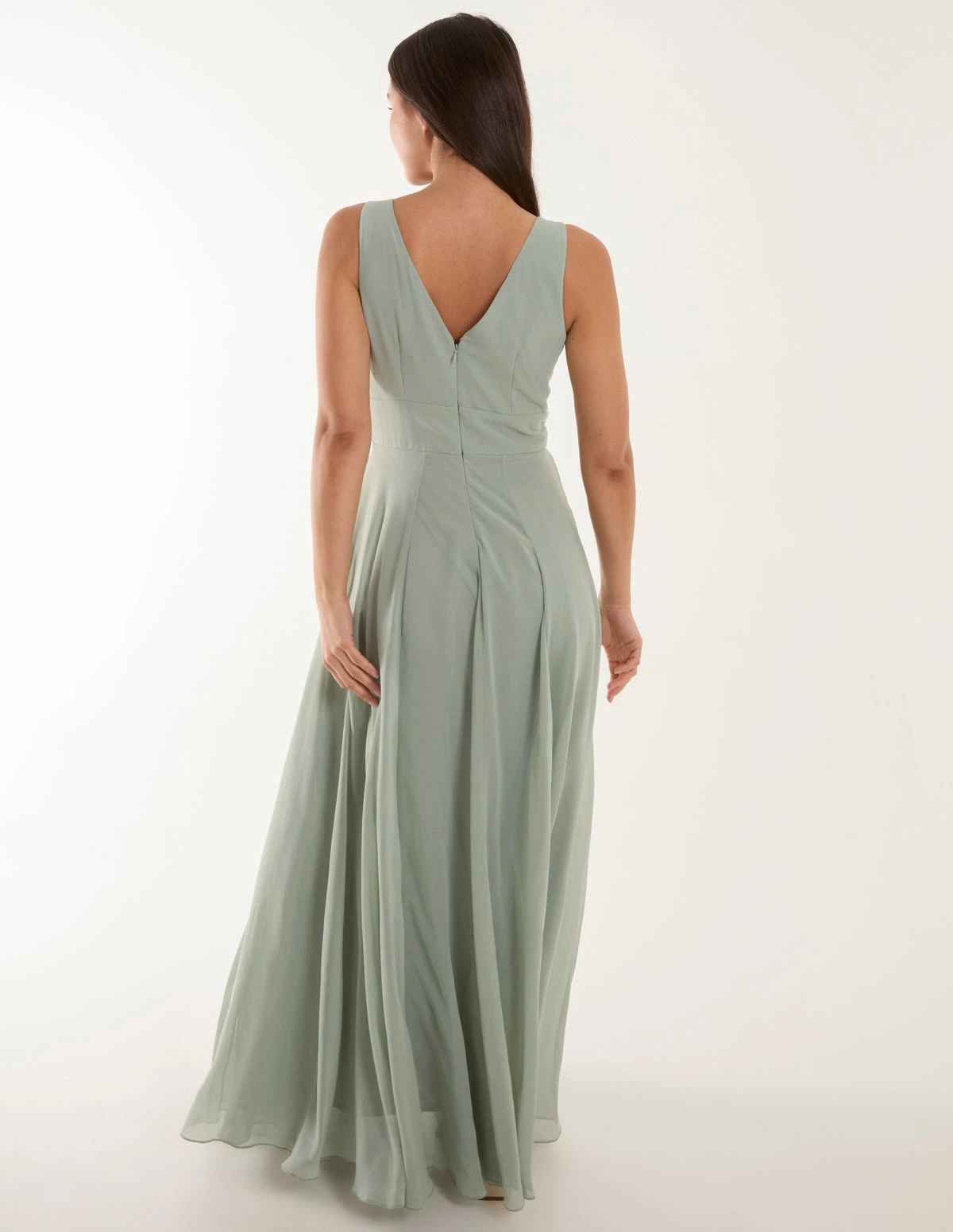 Embellished V-Neck Maxi Dress 4 Embellished V-Neck Maxi Dress - Image 4